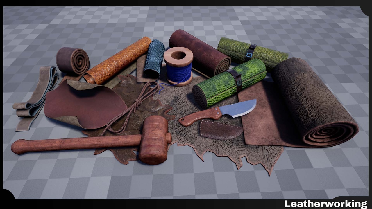File multimediali per l'articolo Leatherworking: 1