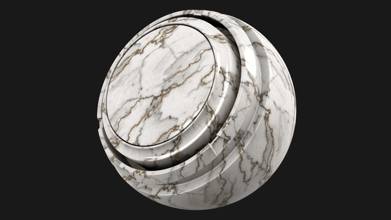 出品Mat_056_Marble【sbsar & GLB & SeamlessTexture_Material】のメディア1