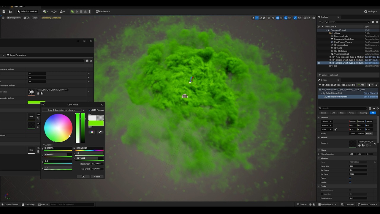 Media 1 for listing VDB Smoke Effects Pack