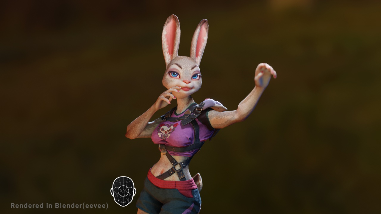 Media 1 for listing Bunny girl