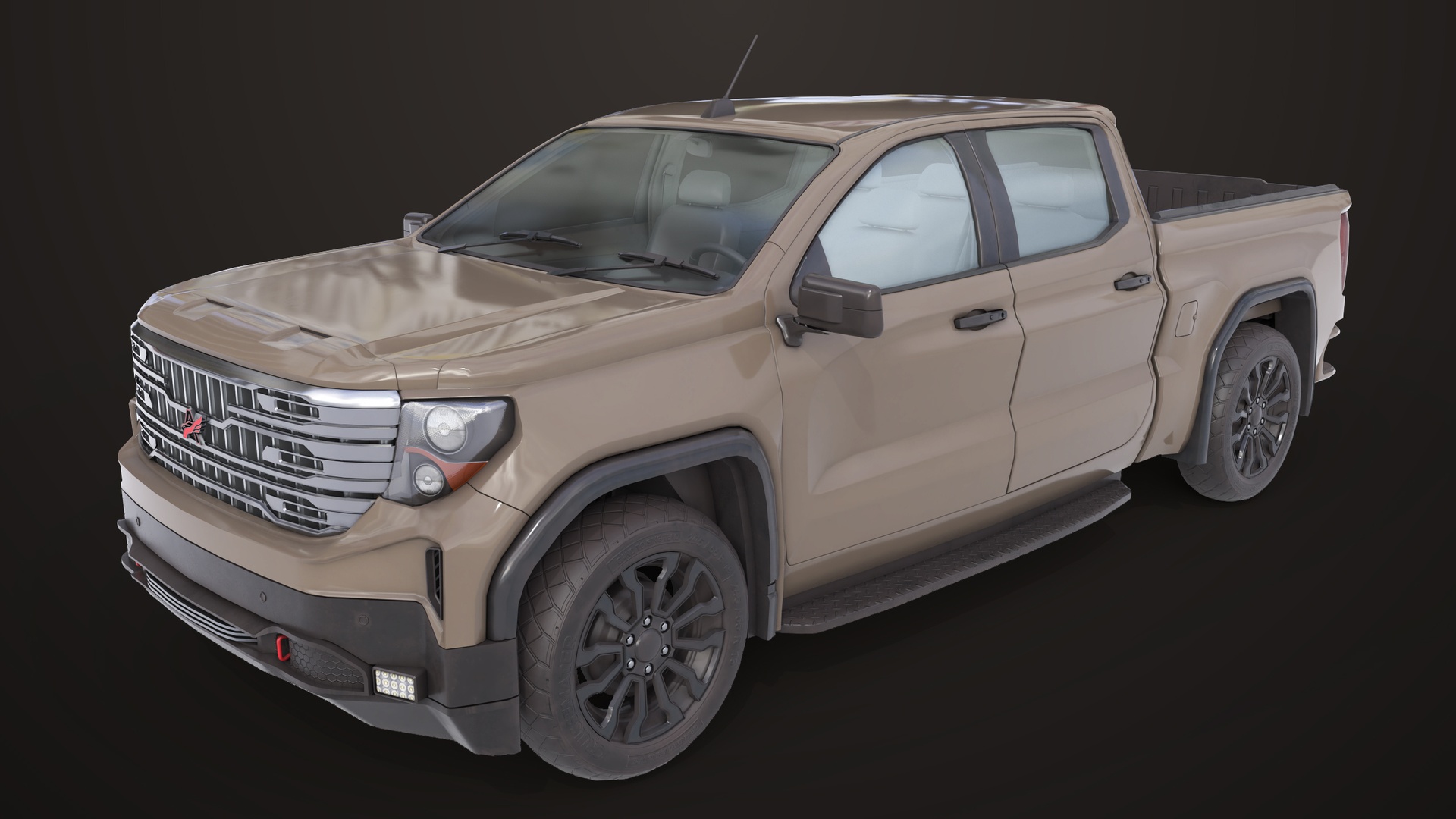 Media 1 for listing Generic Pickup Truck 02 Collection All PBR Unity UE Textures