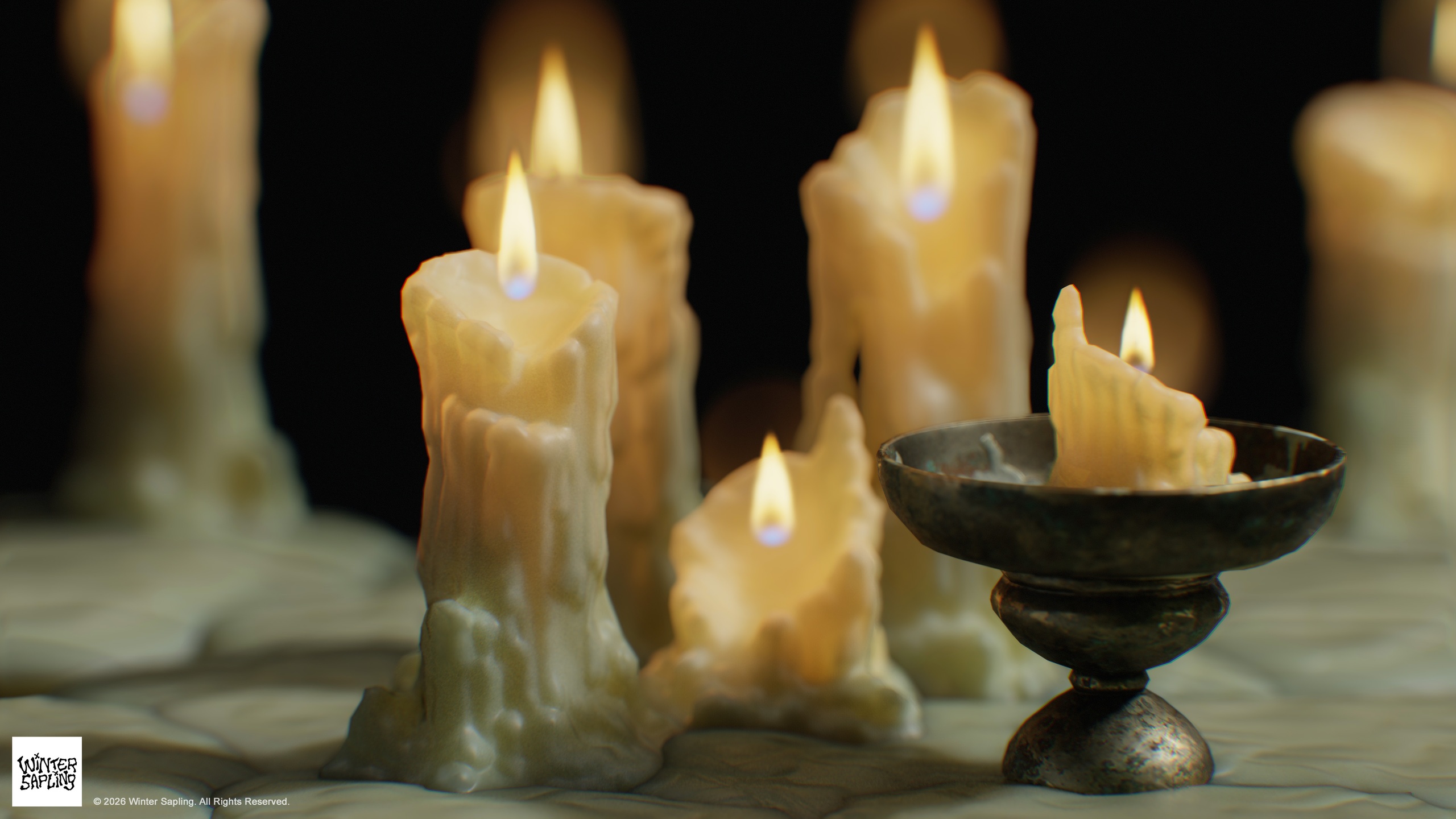 Media 1 for listing Candles and wax melt and drip