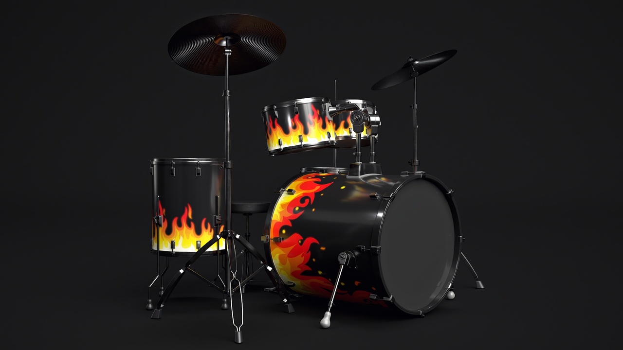 Media 1 for listing Drums Fire