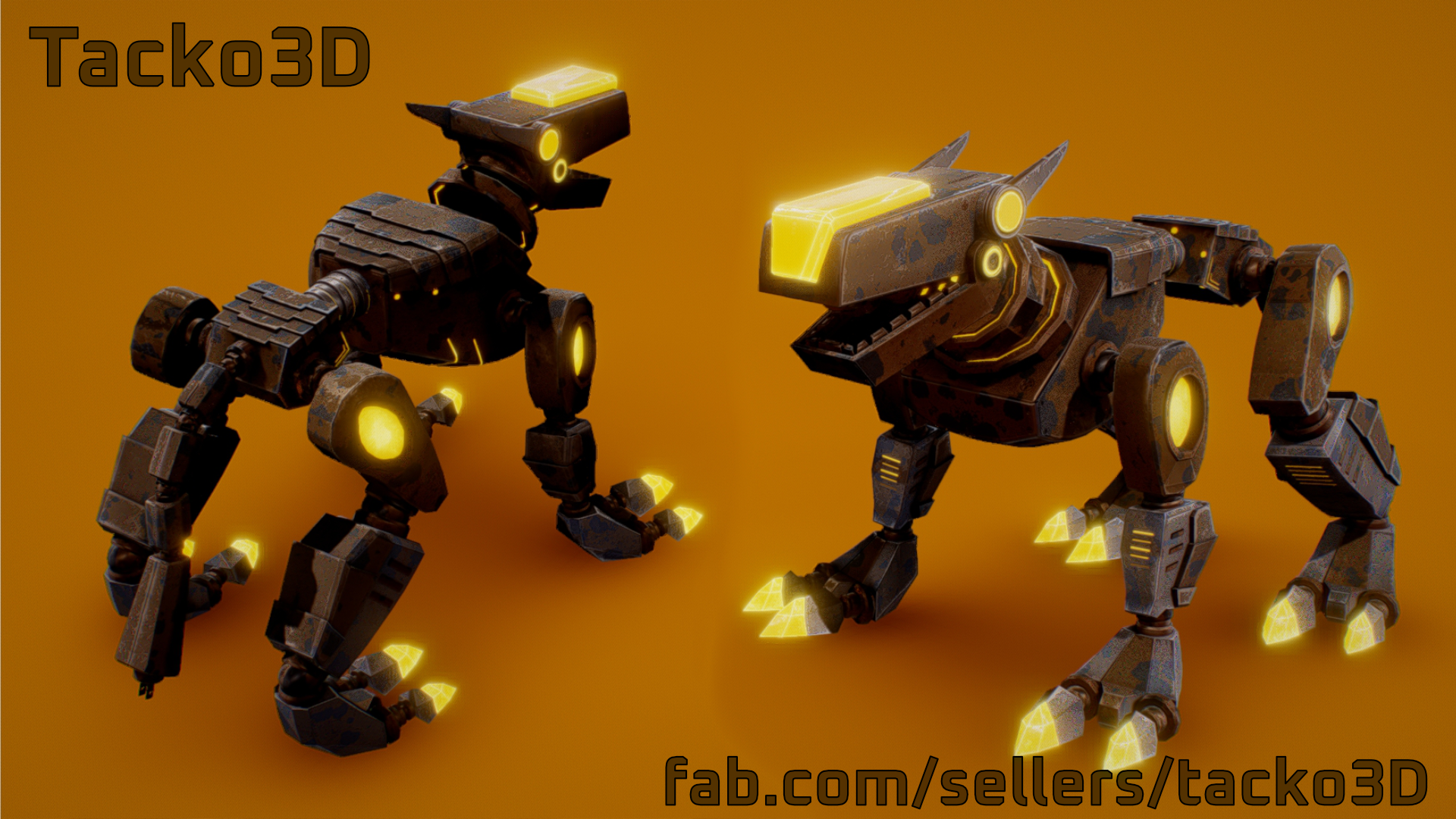 Byte Robot Robot Hyena - The Desert Hound | Fab