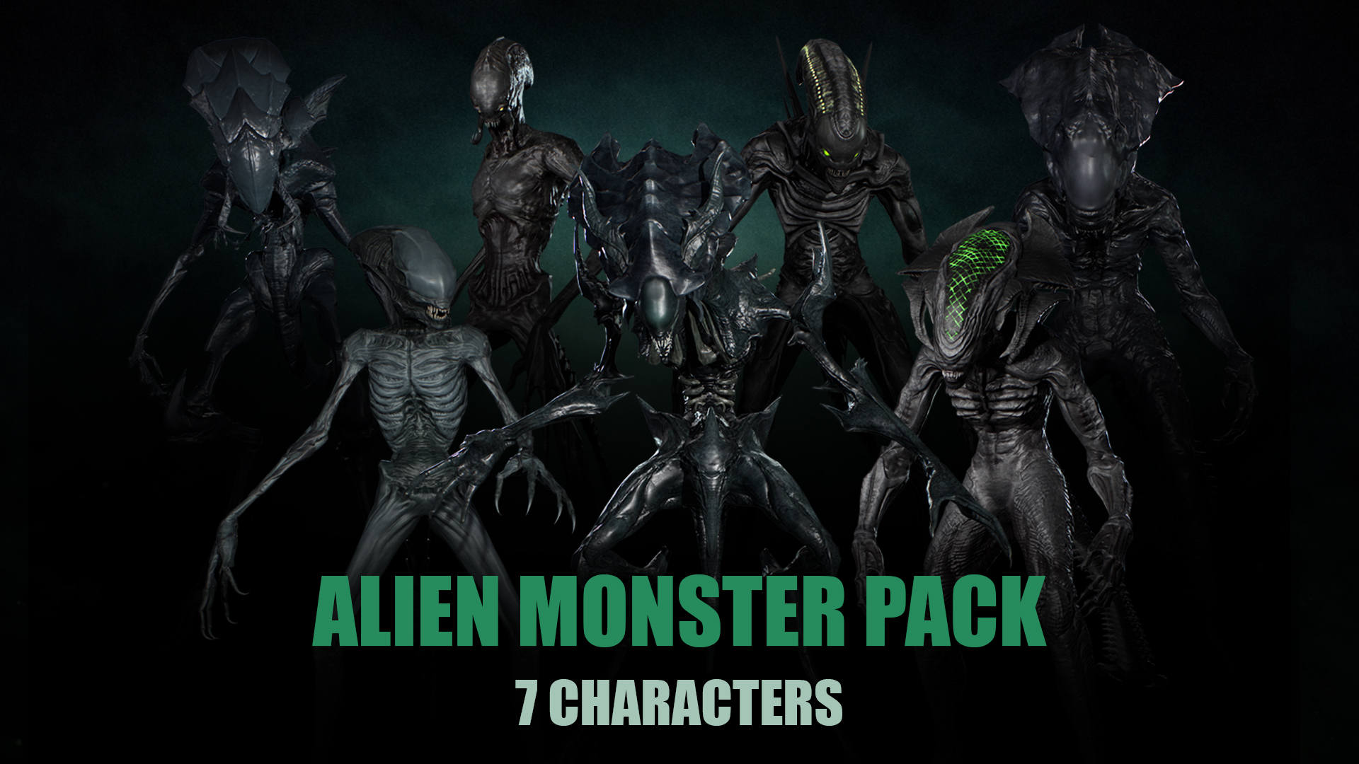 Alien Monster Pack | Fab