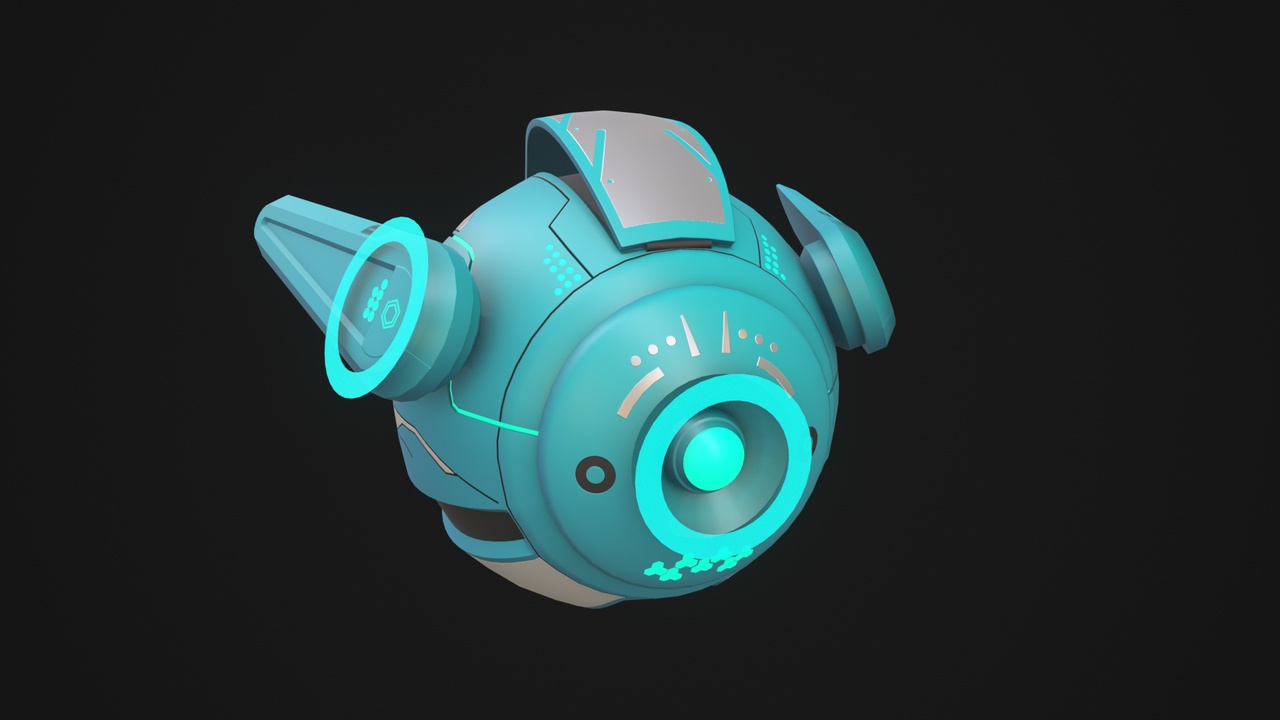 Media 1 for listing Sci-fi Drone Companion v1.1