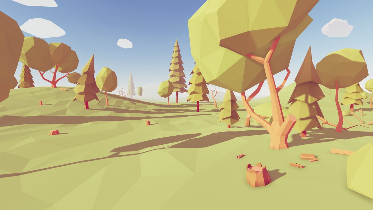 Media 1 for listing Low Poly Trees - Pack