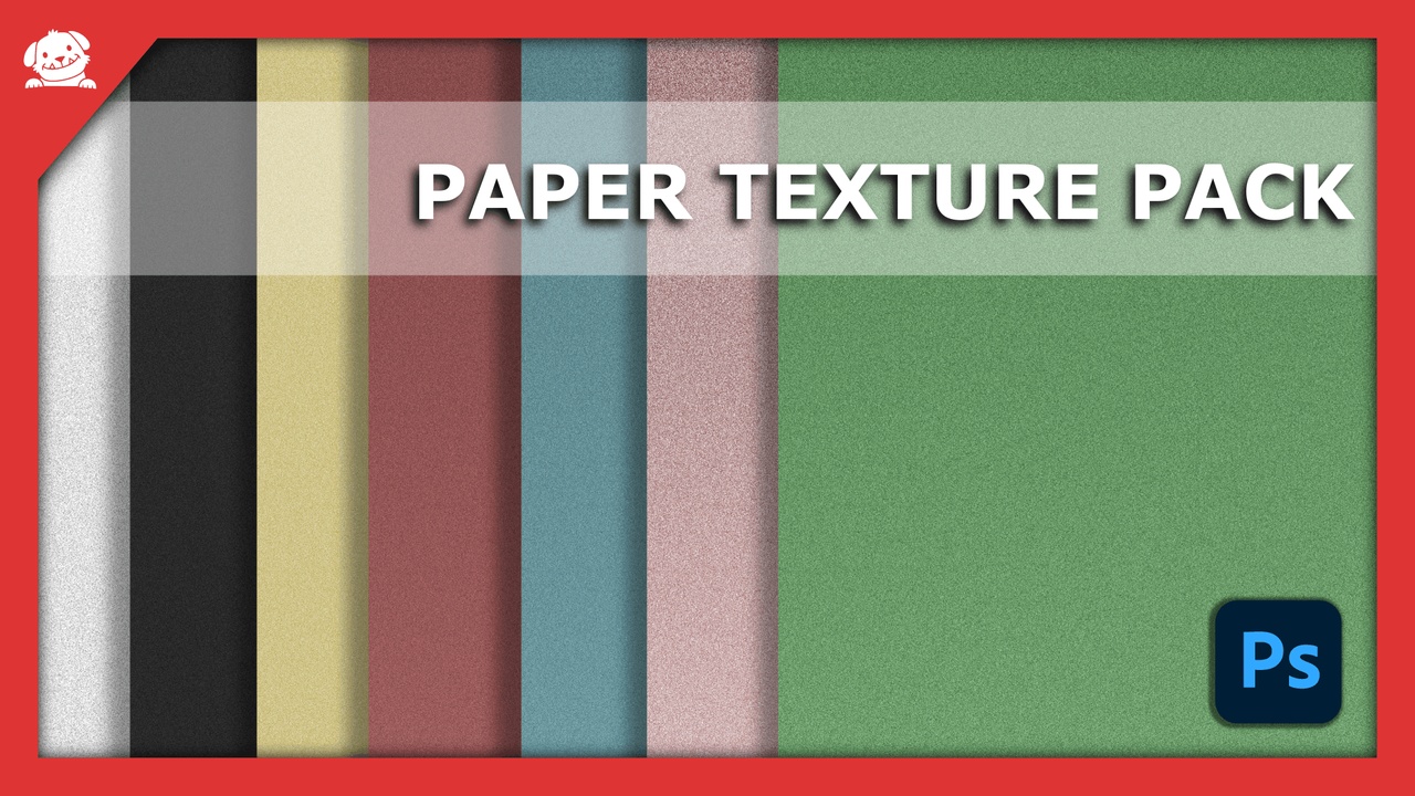 Media 1 for listing Free Paper Texture Pack (4K + PSD) – Game UI & Backgrounds