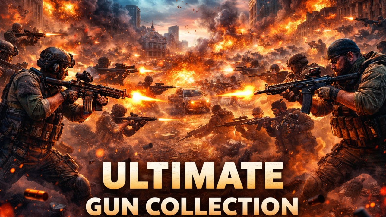 Ultimate Gun Weapon Sound Effects Pack – 43 Guns, 1700+ FPS SFX | Fab