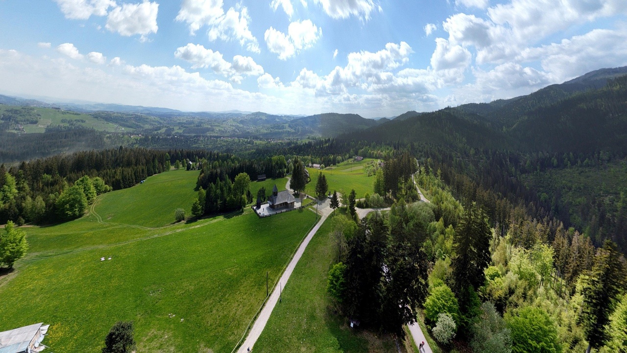 商品 360 Panorama #9 VR Mountains Backdrop 的媒体 1