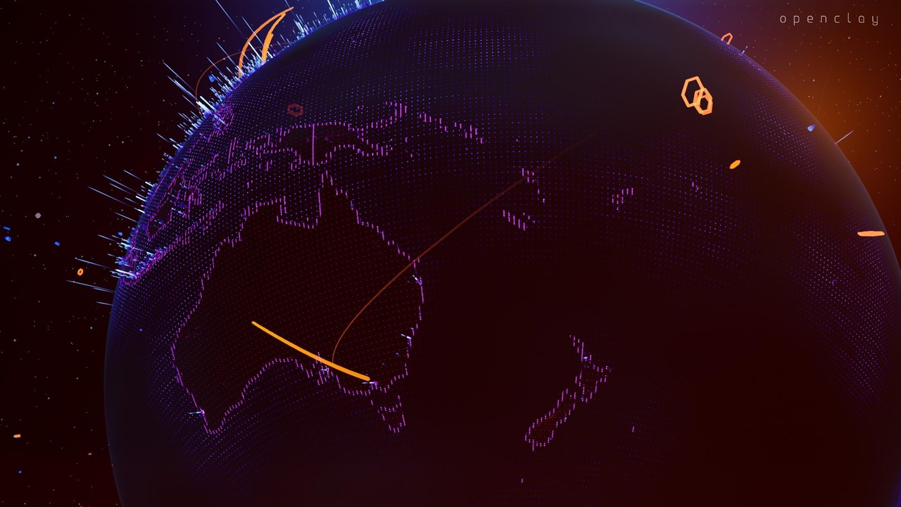 Media 1 for listing Cyber Earth (Animated Hologram Planet)