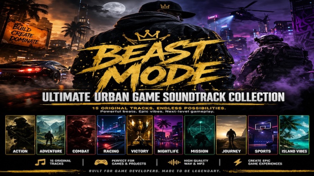 Media 1 for listing Beast Mode - Urban Game Soundtrack Collection