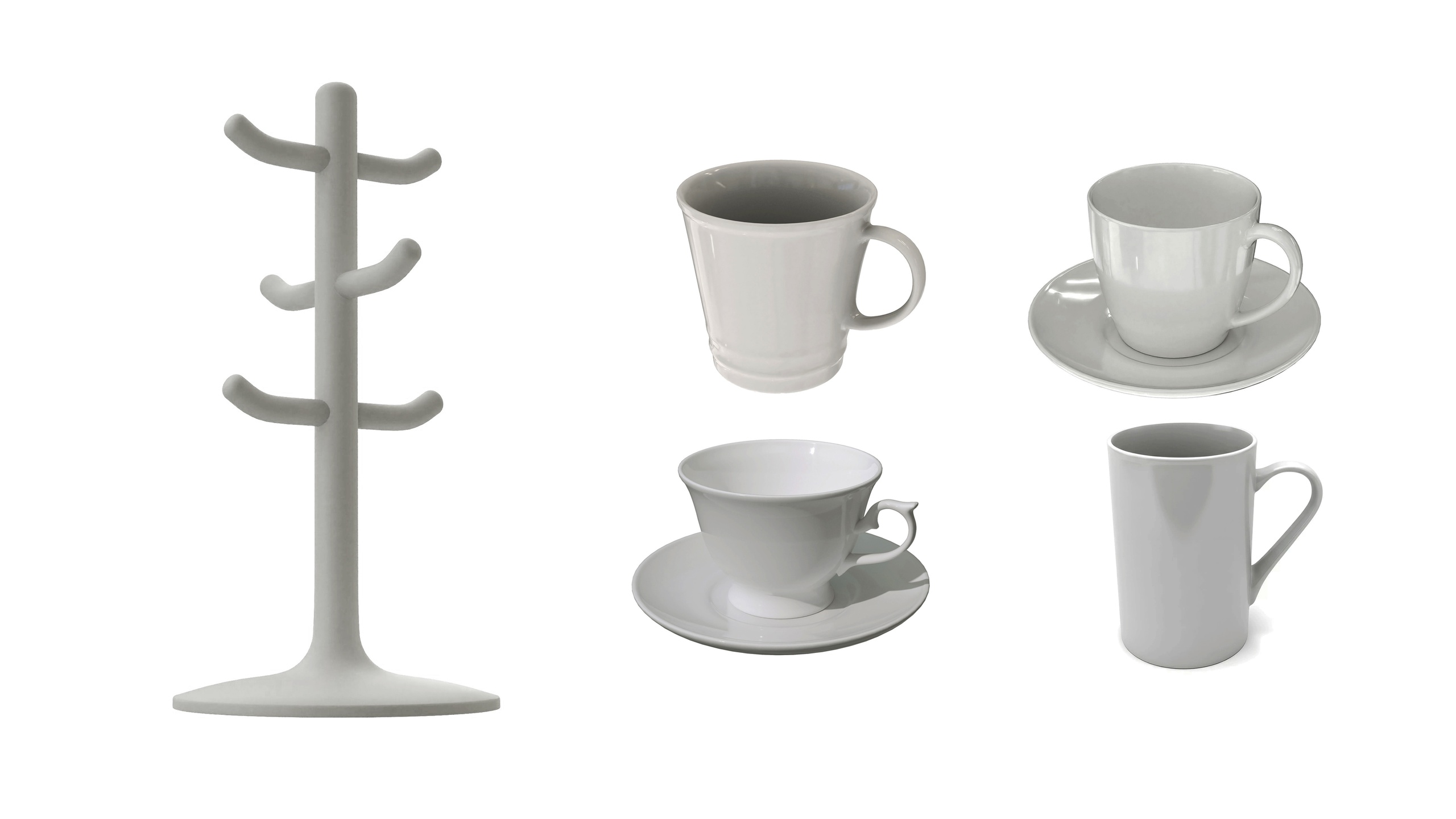 Media 1 for listing Teacup 3D Printing Set