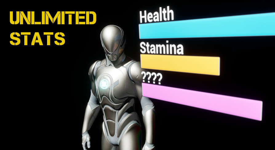 Unlimited Stats - Component Driven Statistics System | Fab