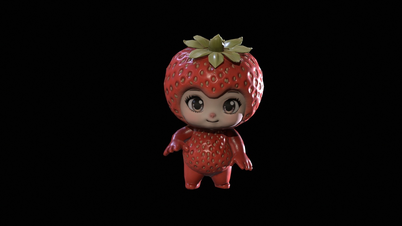 Media 1 for listing Chibi Fruit Strawberry