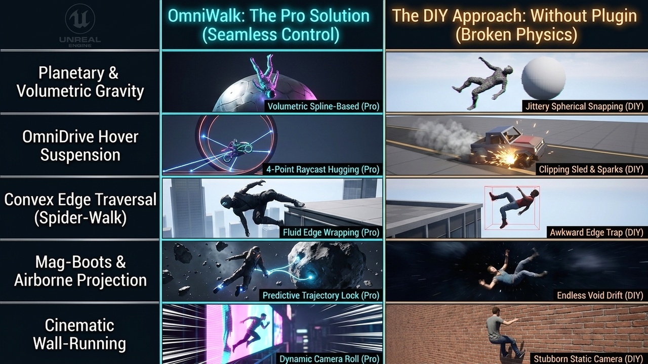Media 1 for listing OmniWalk: Planetary AntiGravity & Magnetic Boots Traversal System