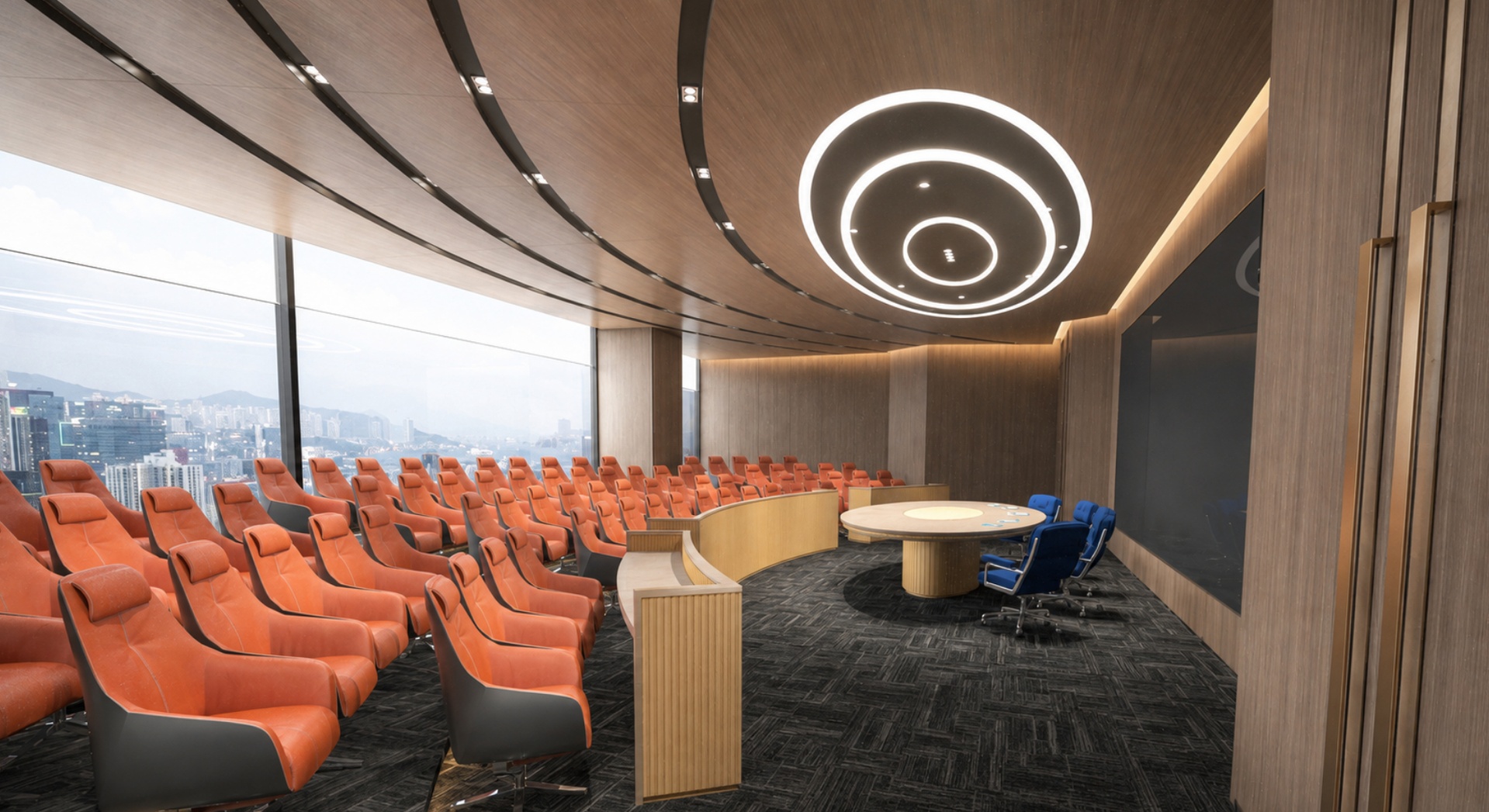 Media 1 for listing Modern Executive Auditorium & Conference Hall Interior Contemporary Scene - PBR