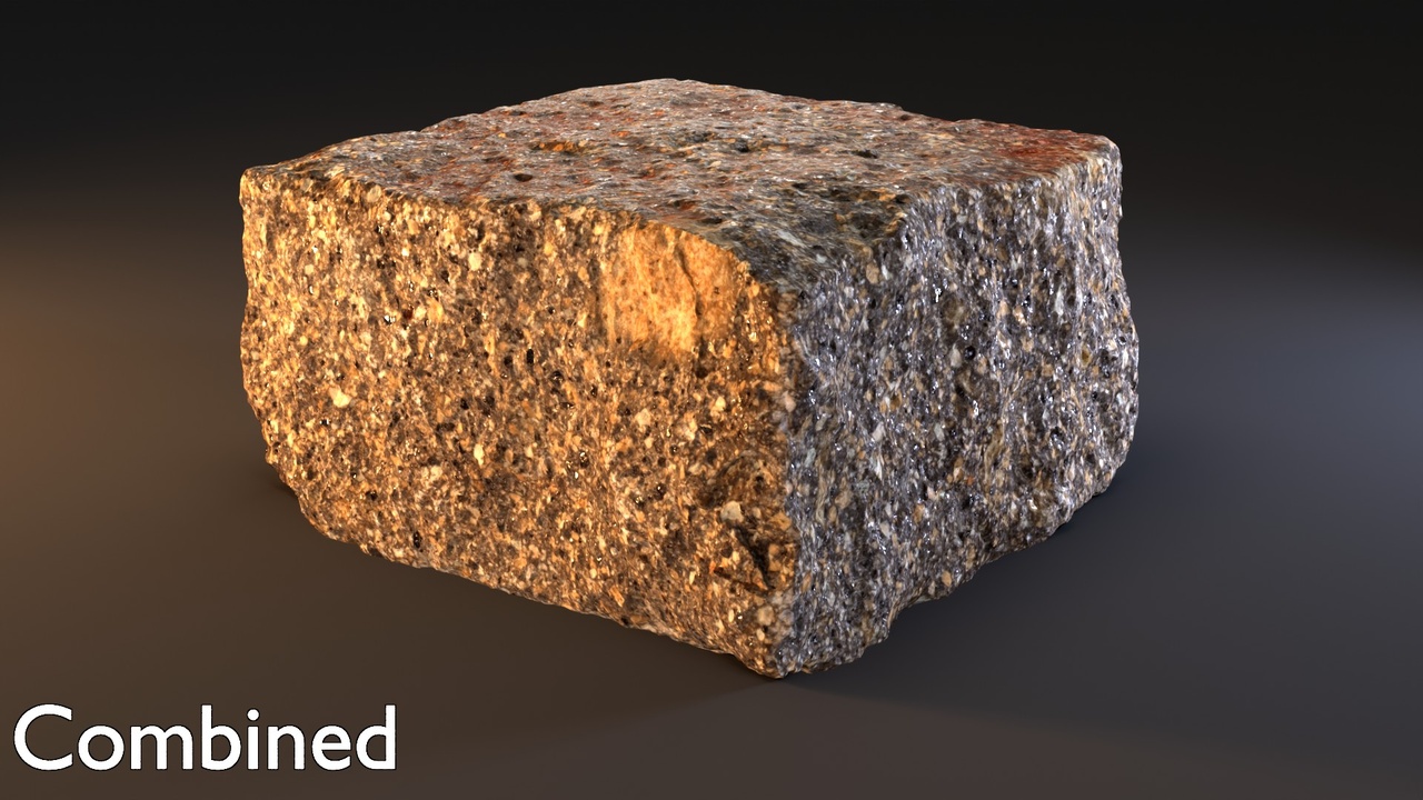 Media 1 for listing Granitic paving stone 13 - High-res mesh