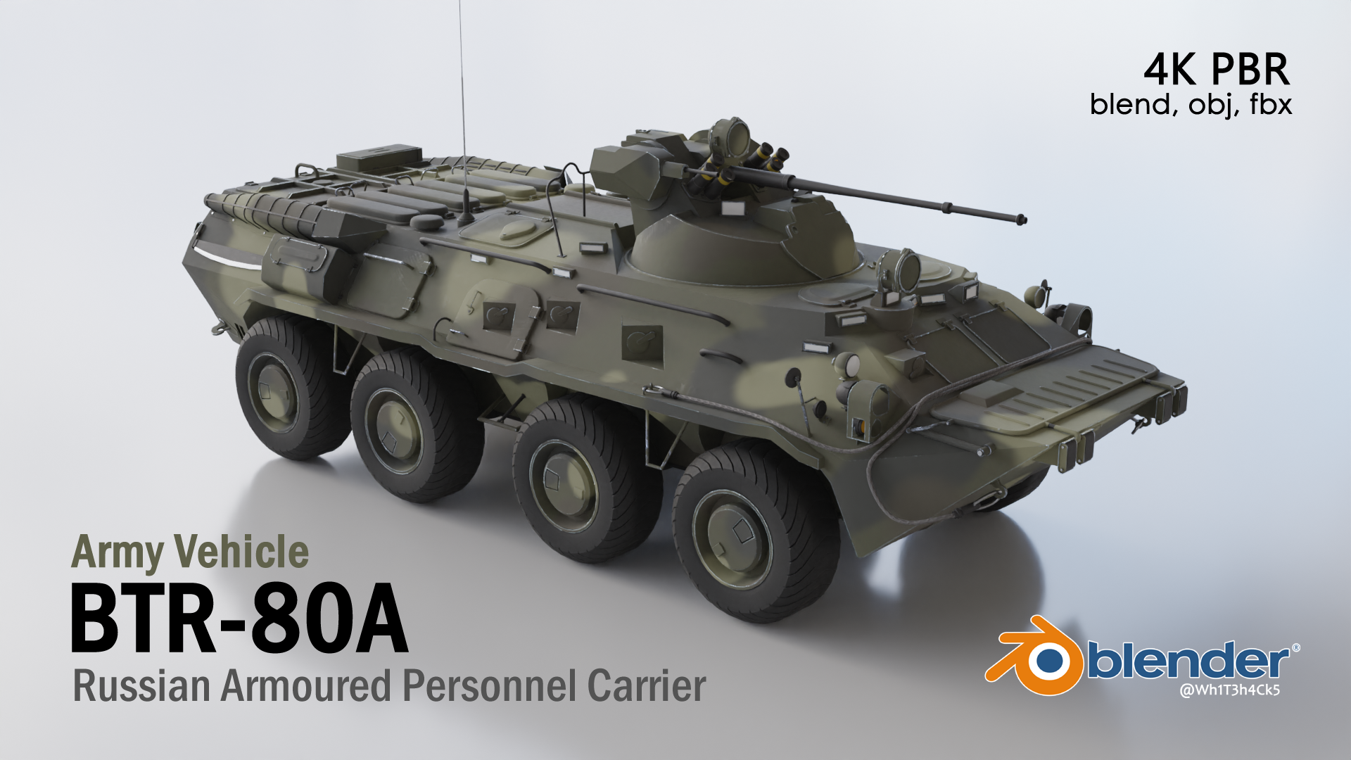 BTR-80A - Armoured Personnel Carrier | Fab