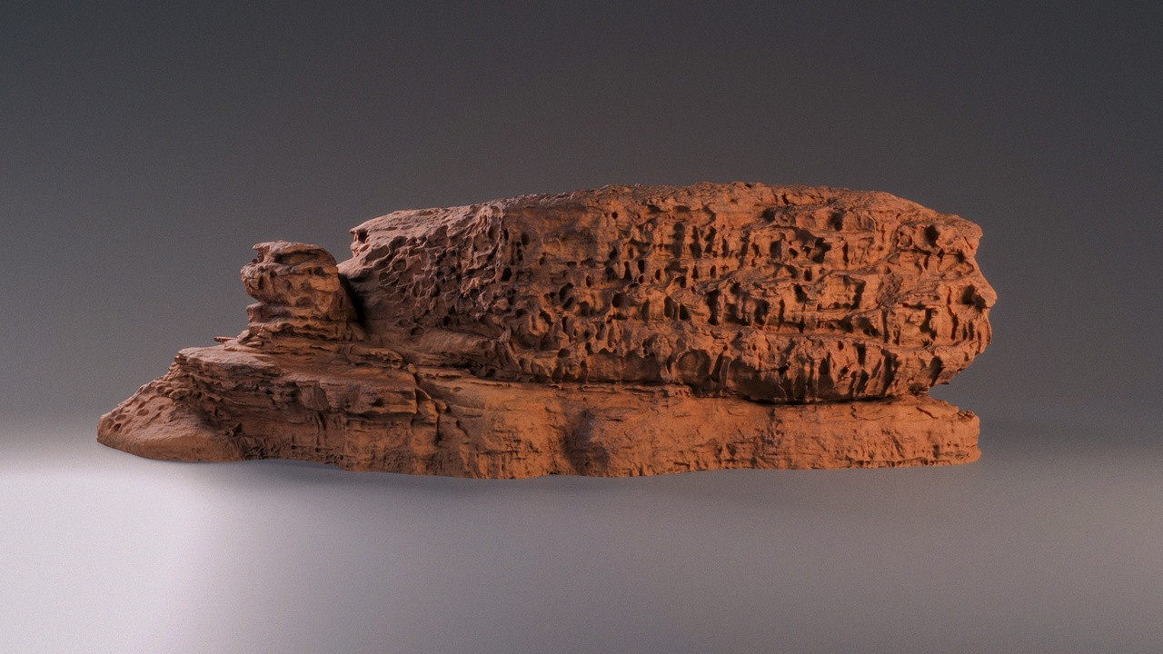 Media 1 for listing Wadi Rum Sandstone Rock 03 - Large Eroded Formation