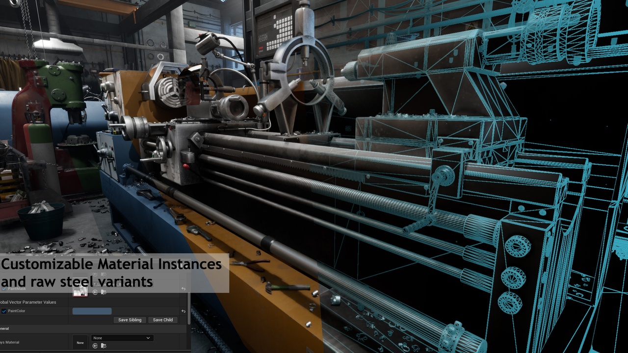 Media 1 for listing Industrial Lathe