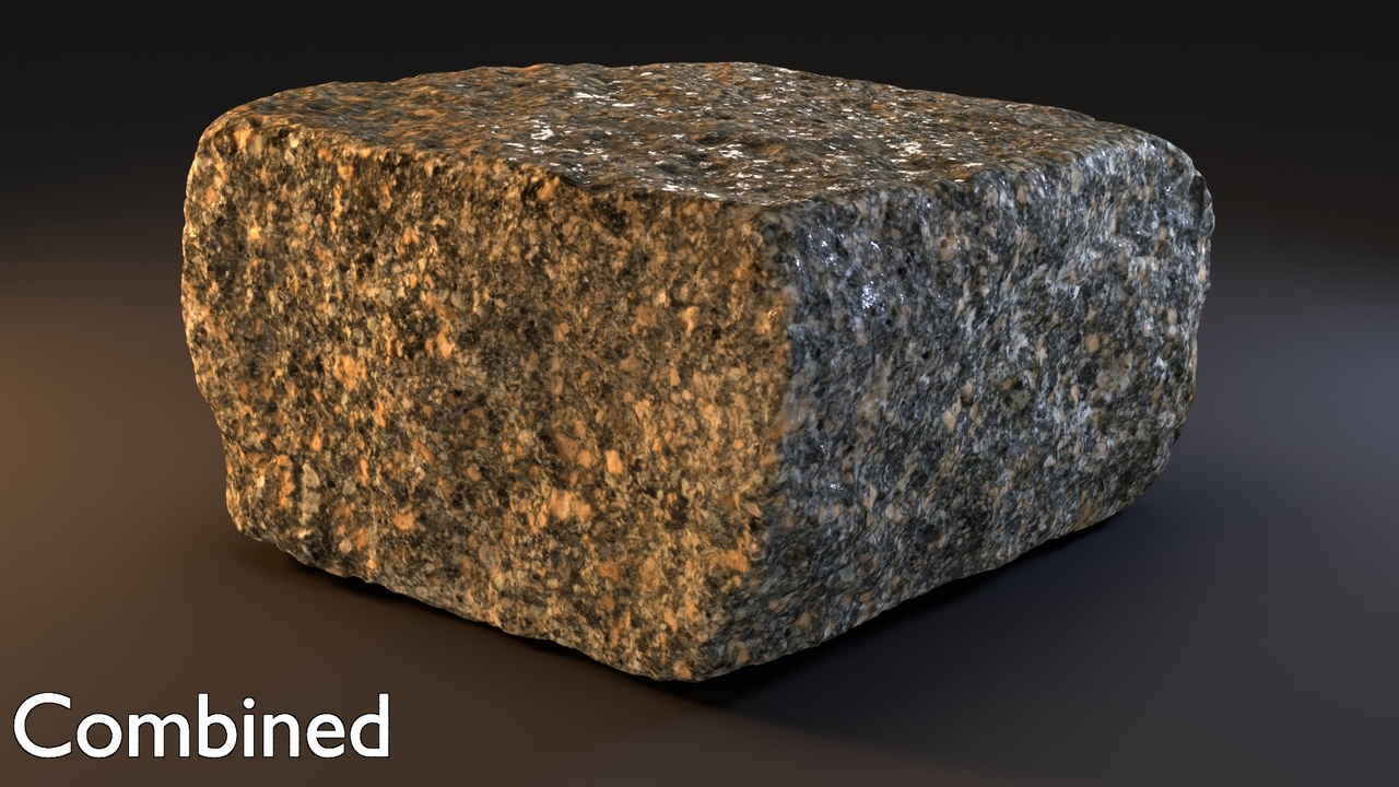 Media 1 for listing Granitic paving stone 05 - Raw Scan