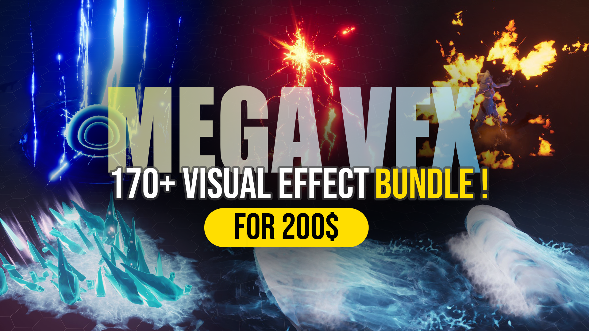 MEGA Elemental VFX Pack | Fab