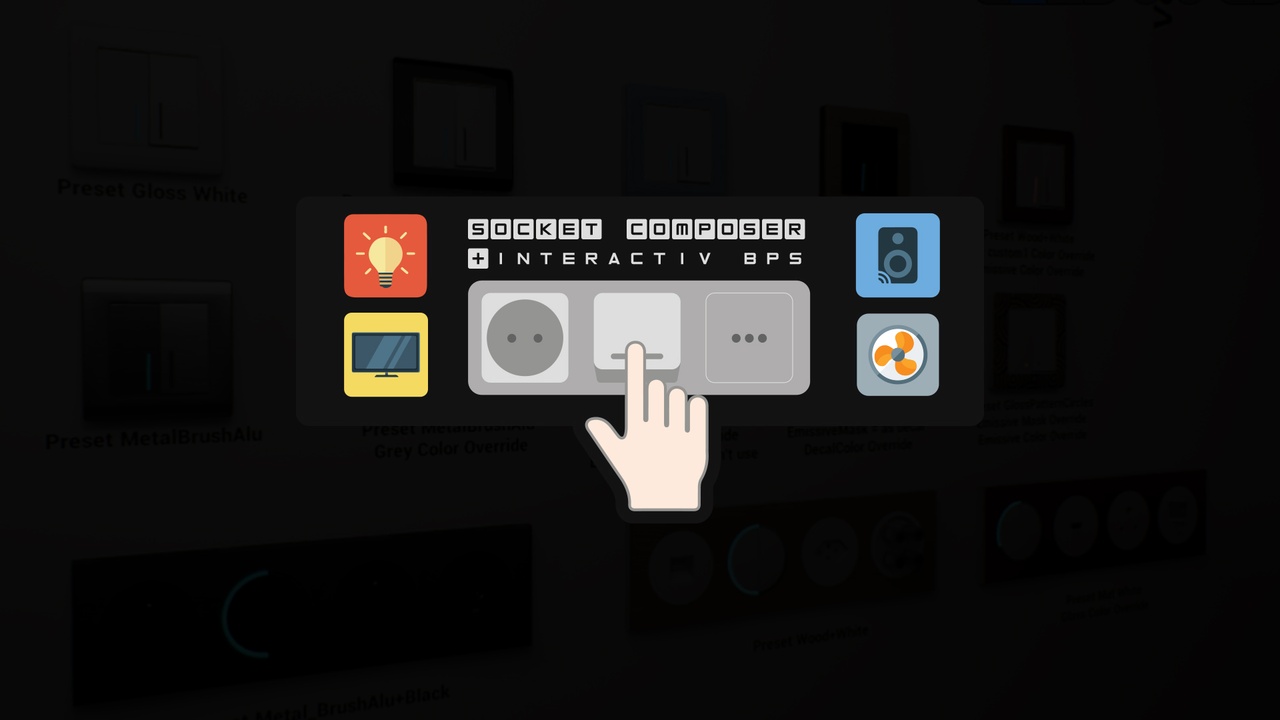 SocketComposer + InteractivBPs ์ ํ ๋ฑ๋ก์ ์ํ ๋ฏธ๋์ด 1๊ฐ
