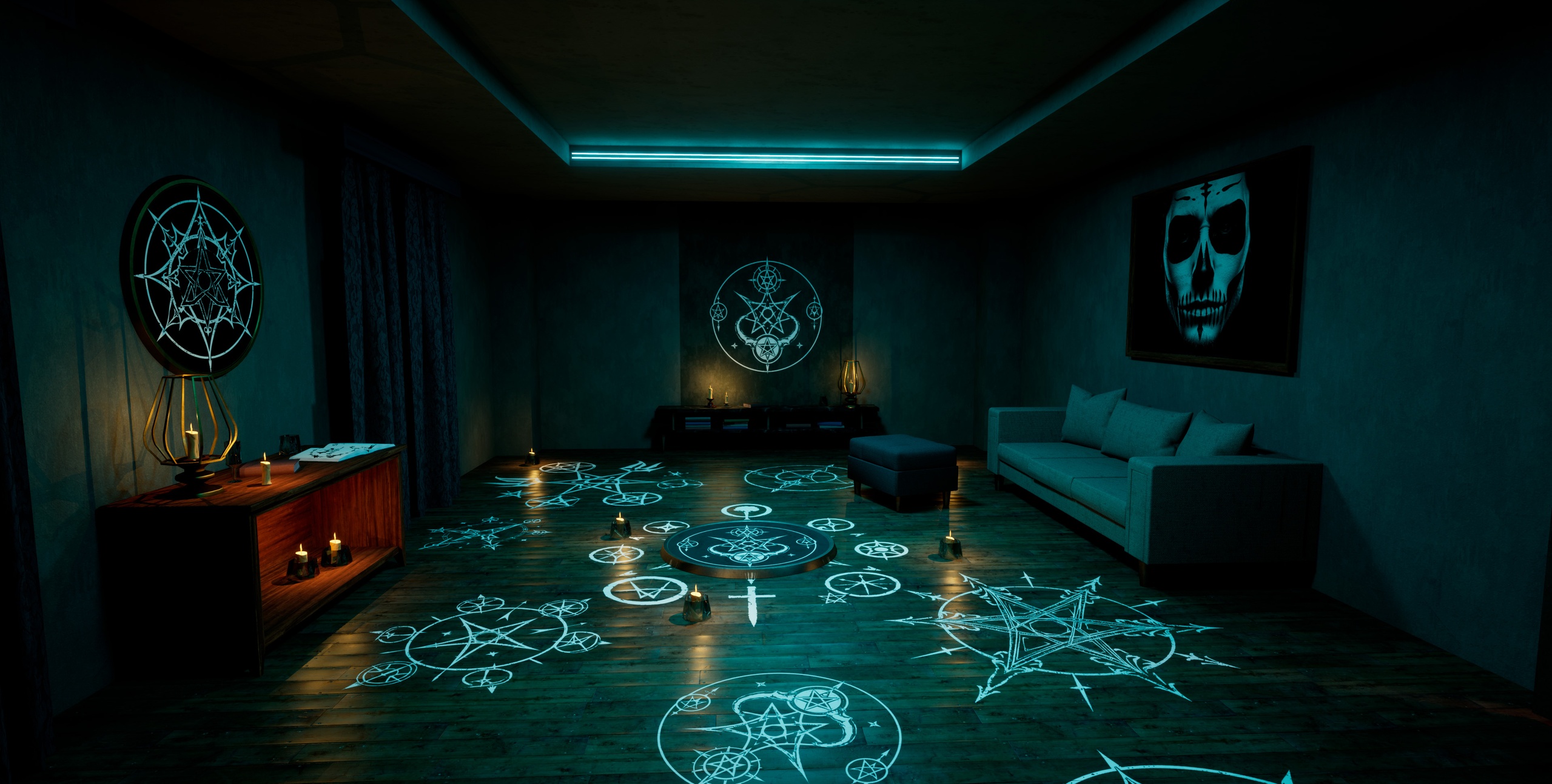 Media 1 for listing Horror Ritual Occult Room