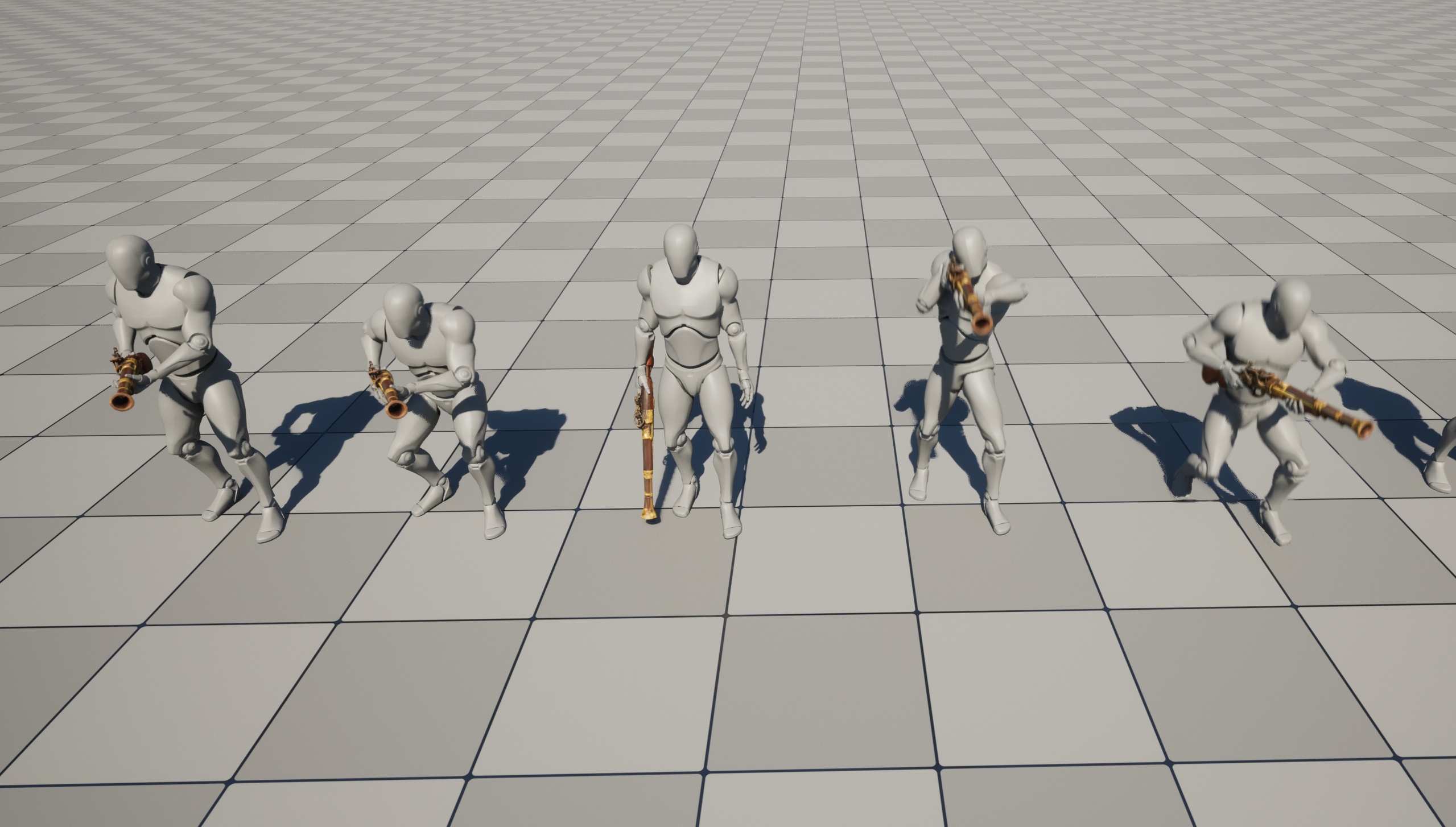 Media 1 for listing Blunderbuss Musket Rifle Animation Pack