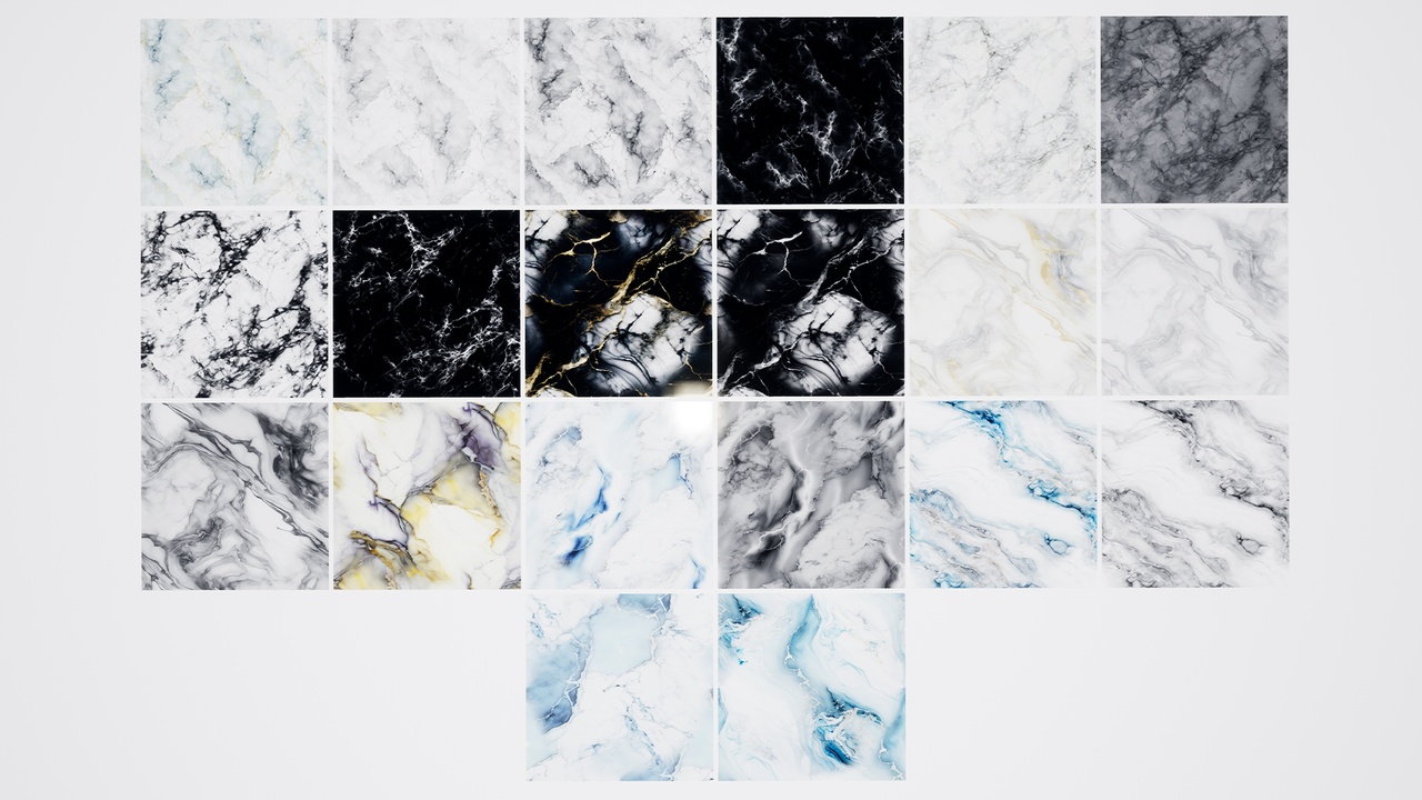 Media 1 for listing Marble Materials Pack 03