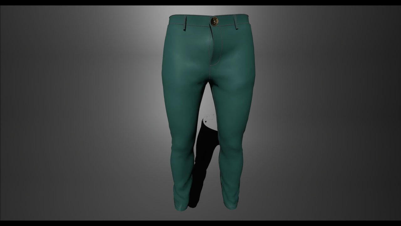Media 1 for listing Parametric, Resizable Metahuman Outfit - Pant - 3