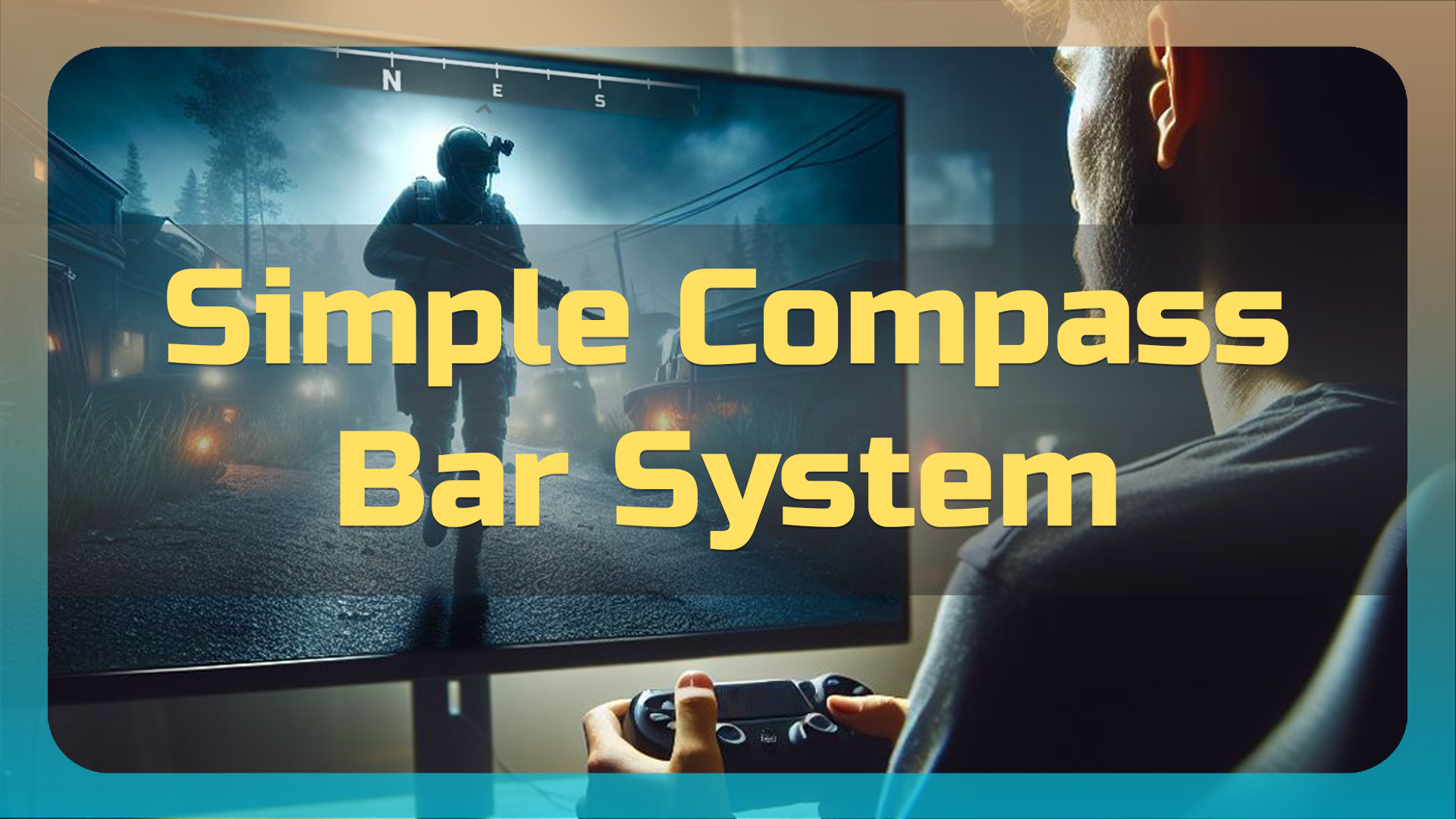 Simple Compass Bar System | Fab