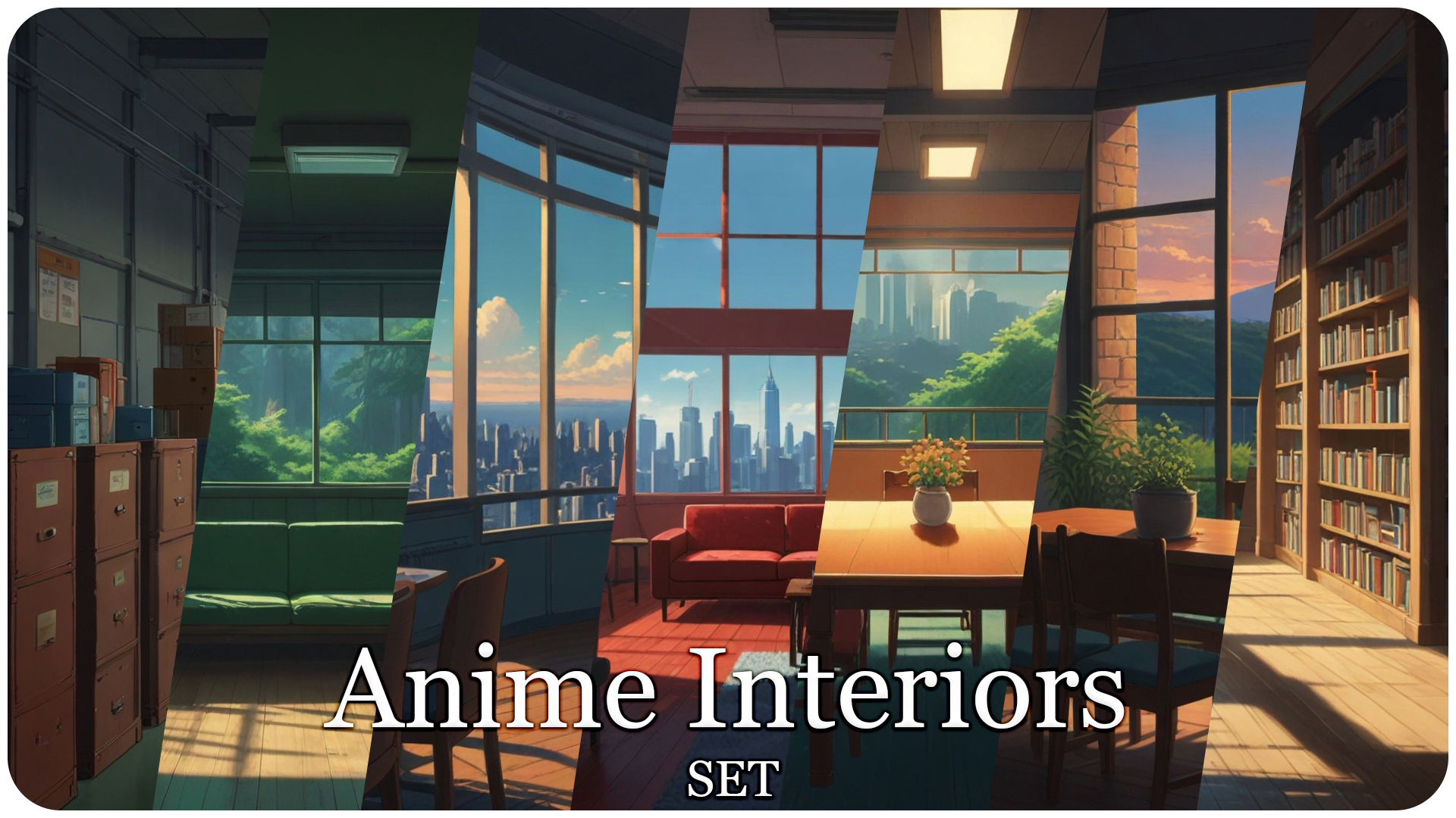 Anime Interiors | Fab