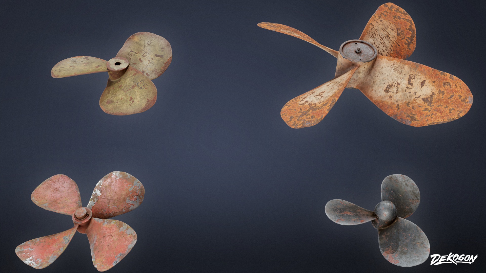 BYD - Propeller Set - PBR Game Ready | Fab