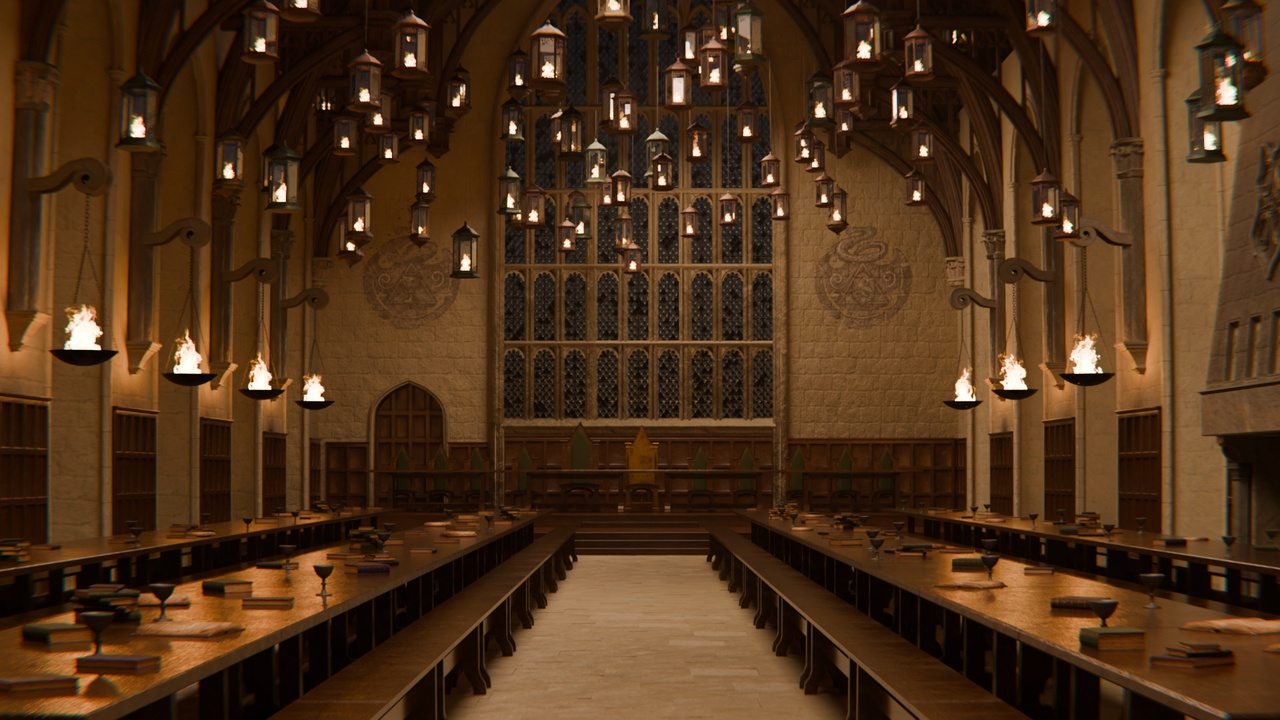 Media 1 for listing Magic Academy Grand Hall - Night Version