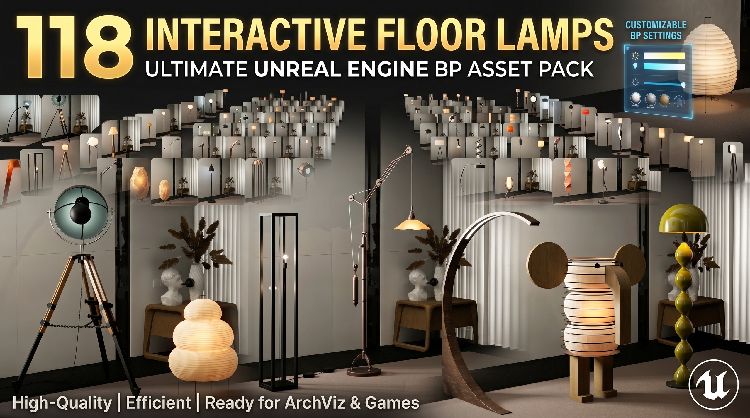 Media 1 for listing Infinity Floor Lamp