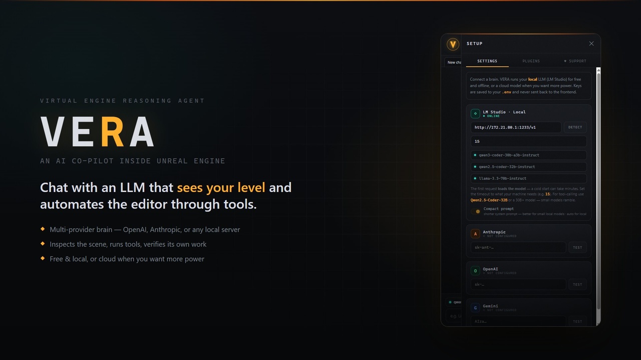 Media 1 for listing VERA — Virtual Engine Reasoning Agent