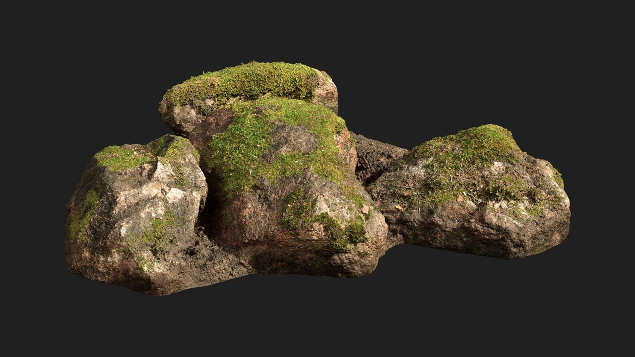 Media 1 for listing Nordic Forest Cluster Rock Small