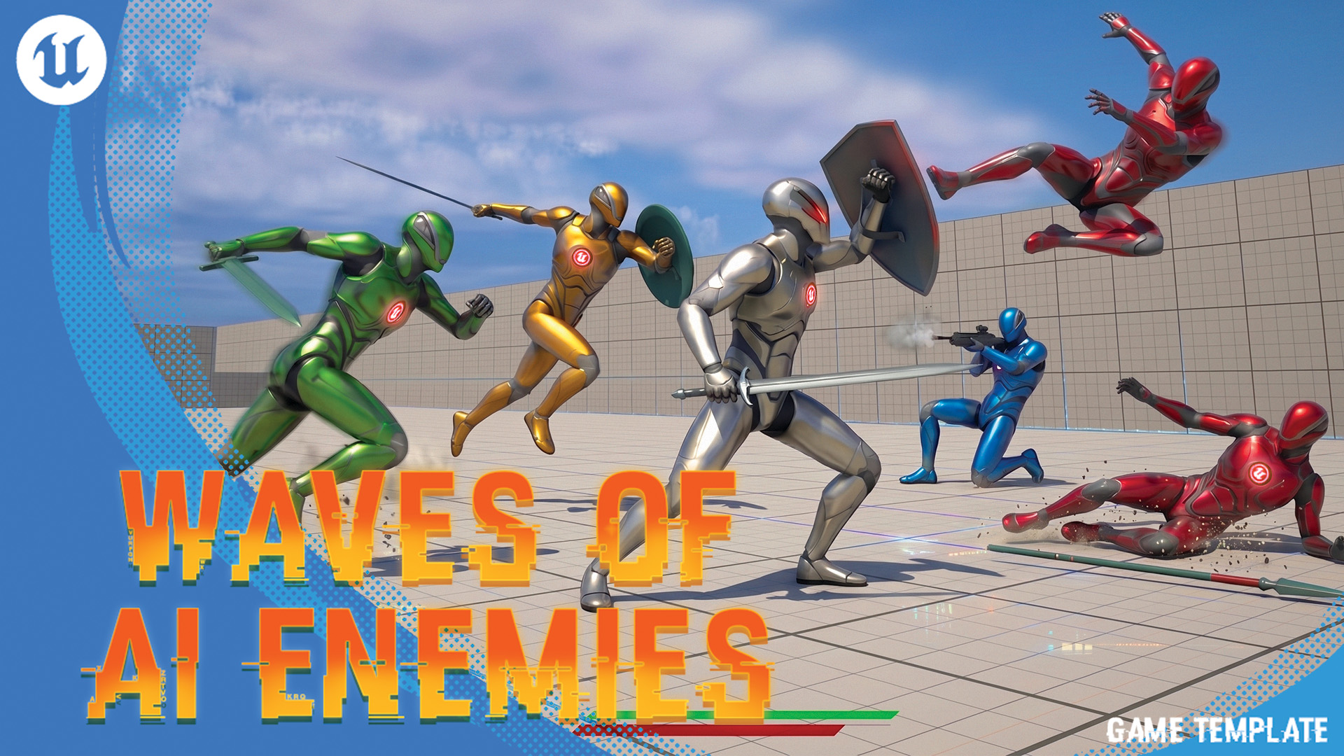Waves of AI Enemies | Fab