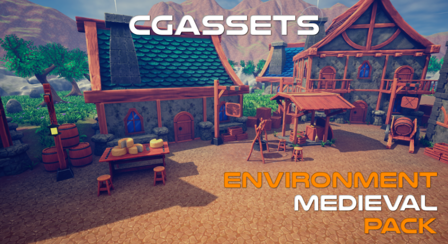 Environment Medieval Pack | Fab