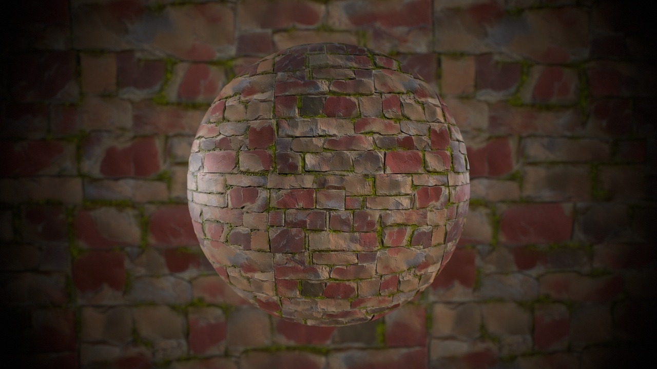 Media 1 for listing Brick Wall Material Pack 2