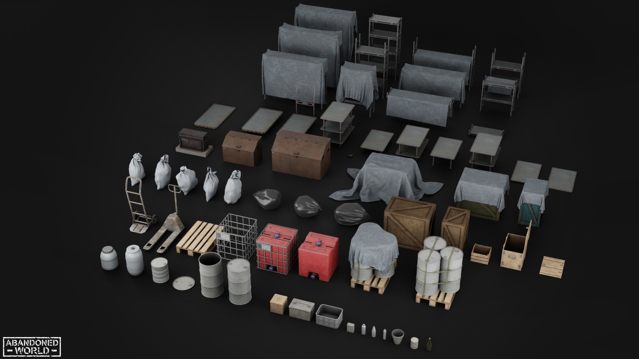 Media 1 for listing Warehouse Props Pack