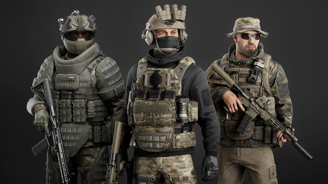 キャラクターズ・オブ・ミリタリー = Characters of Milita… Modular Military Character | Fab