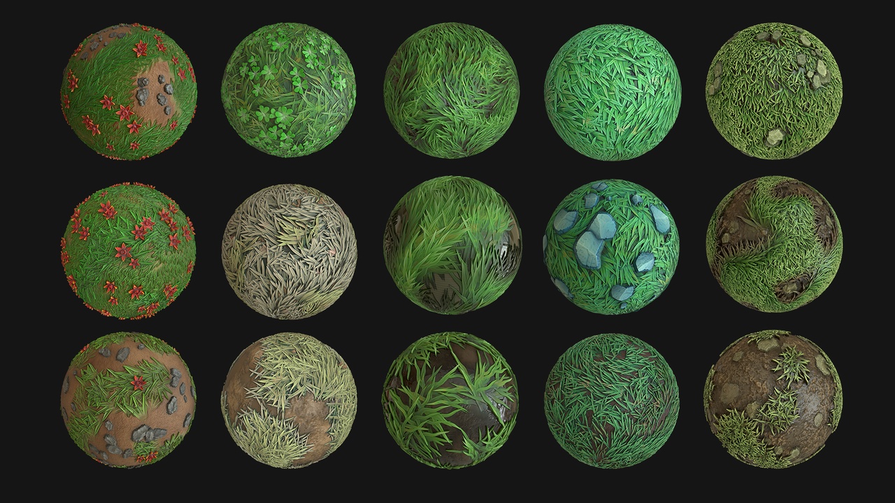 Media 1 for listing Pack Grass Textures