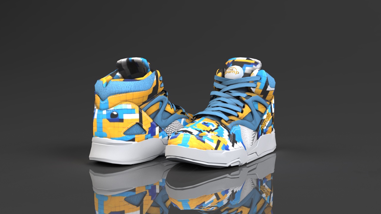 Media 1 for listing The Pump - Reebok Impact (Official) - Colourway #2 (MetaHuman Clothing)