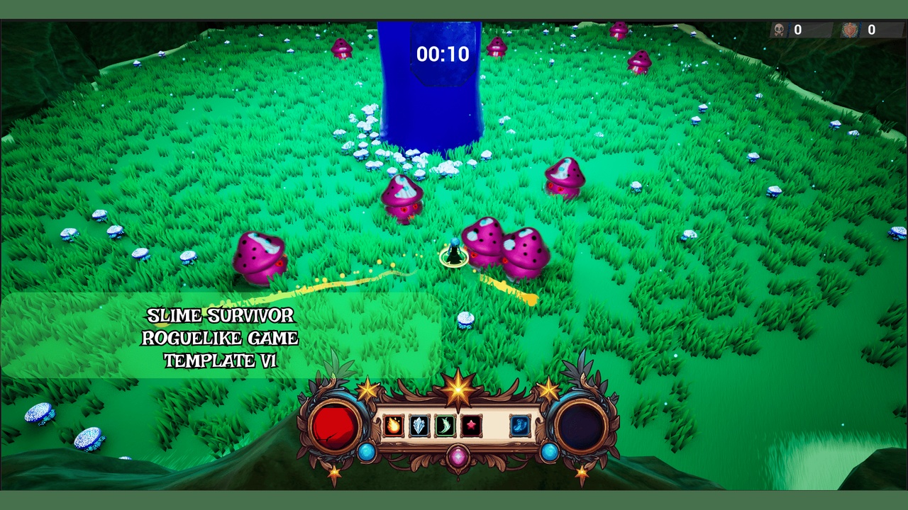 Media 1 for listing Slime Survivor Roguelike Template V1