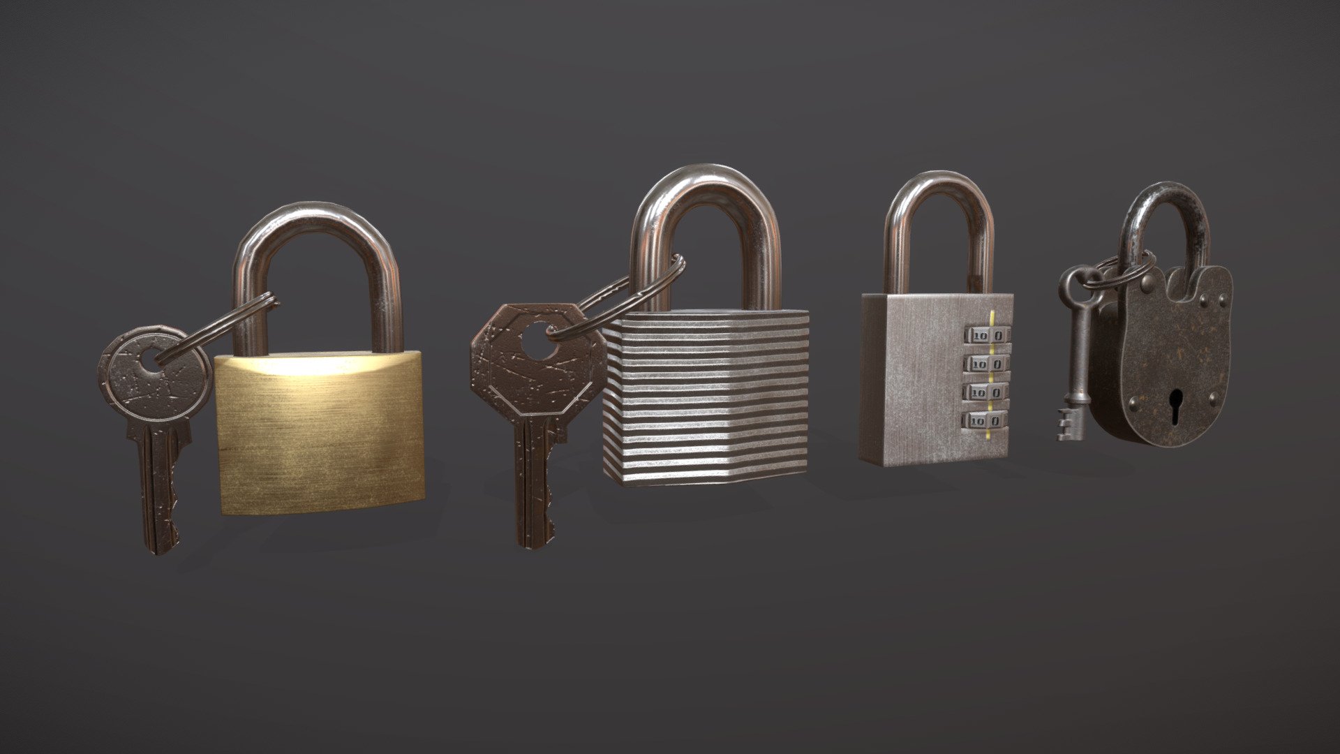 Padlock Pack | Fab