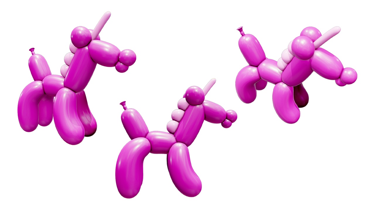 Media 1 for listing Balloon Unicorn