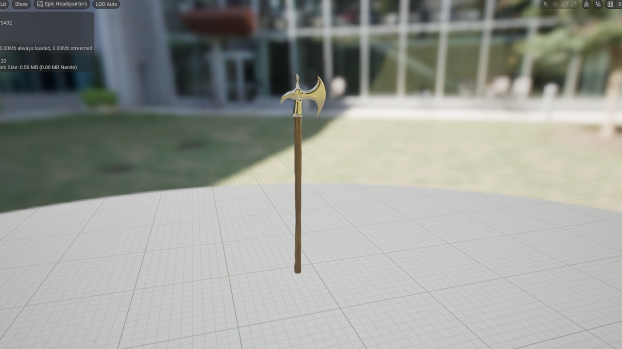 Media 1 for listing Simple Halberd